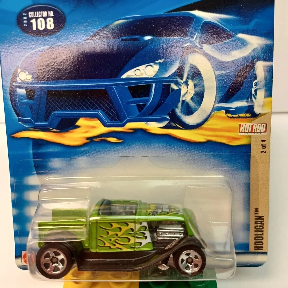 2002 Hot Wheels Hot Rod Highwaiy 35 2 of 4 Hooligan‎ Green #108